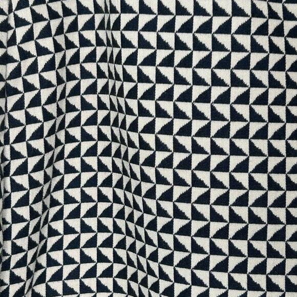 Theory women's Navalane Arlington cropped ink and ivory mid rise pants size 10 - Picture 2 of 7